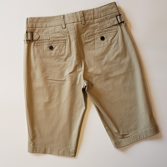 VINCE Khaki Bermuda Shorts Size 6 - Picture 2 of 4